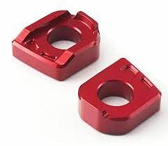 BILLET CHAIN ADJUSTER, RED