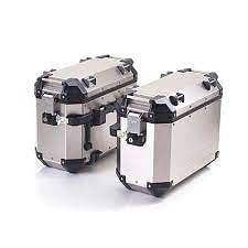 ALUM PANNIER KIT SILVER